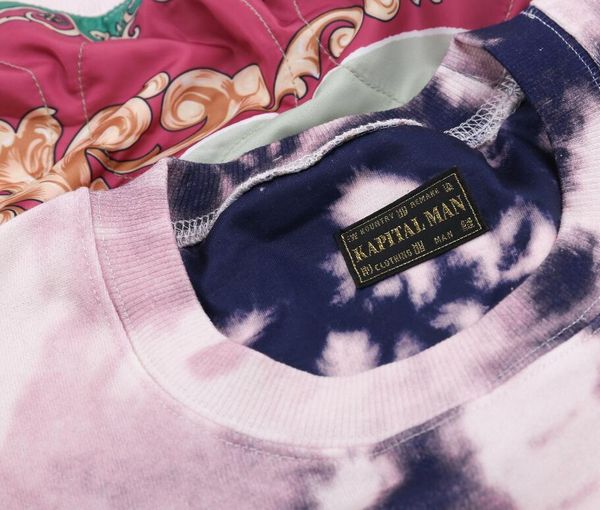 new 2021 21ss hiphop oversized tie-dyed spliced kapital sweatshirts men women vintage crewneck pullovers hoodie 3l3n e3ul, Black
new 2021 21ss hiphop oversized tie-dyed spliced kapital sweatshirts men women vintage crewneck pullovers hoodie 3l3n e3ul, Black