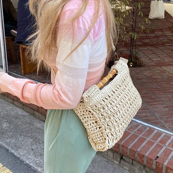 evening bags fashion bamboo handle straw designer handbags women luxury wicker woven shoulder summer beach rattan purses large tote
evening bags fashion bamboo handle straw designer handbags women luxury wicker woven shoulder summer beach rattan purses large tote