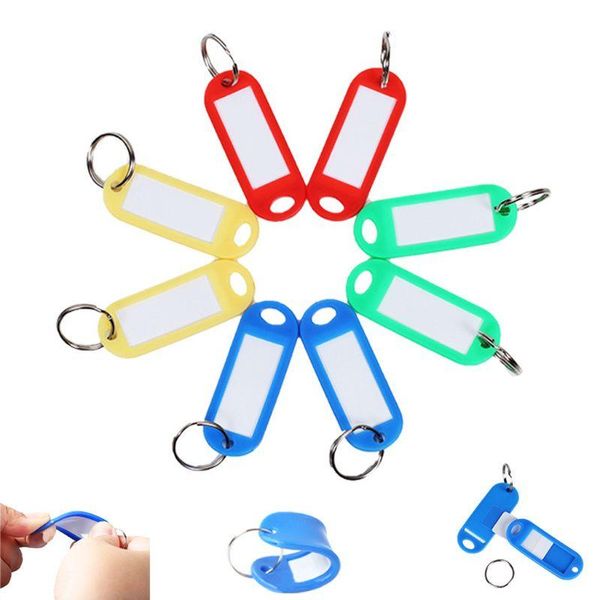 keychains 50pcs one box colorful key id luggage house label tags split ring keyring keychain plastic with container, Silver
keychains 50pcs one box colorful key id luggage house label tags split ring keyring keychain plastic with container, Silver