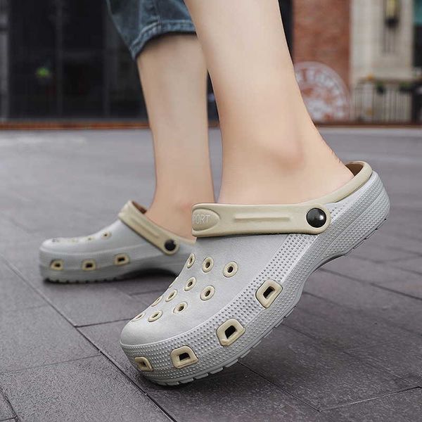 summer leisure baotou garden breathable beach hole shoes cover toe sandals, Black
summer leisure baotou garden breathable beach hole shoes cover toe sandals, Black
