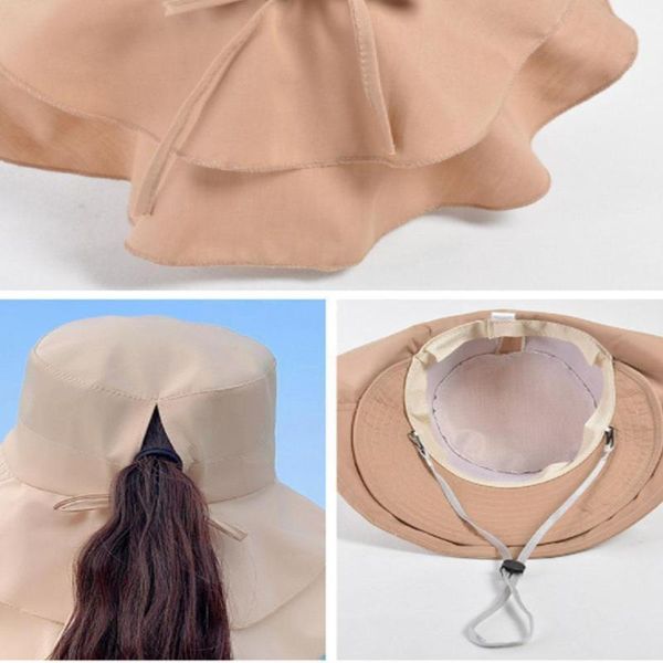 wide brim hats 2021 fashion women summer uv protection sun hat cap traveling with outdoor beach bucket neck flap viso y6g6, Blue;gray
wide brim hats 2021 fashion women summer uv protection sun hat cap traveling with outdoor beach bucket neck flap viso y6g6, Blue;gray