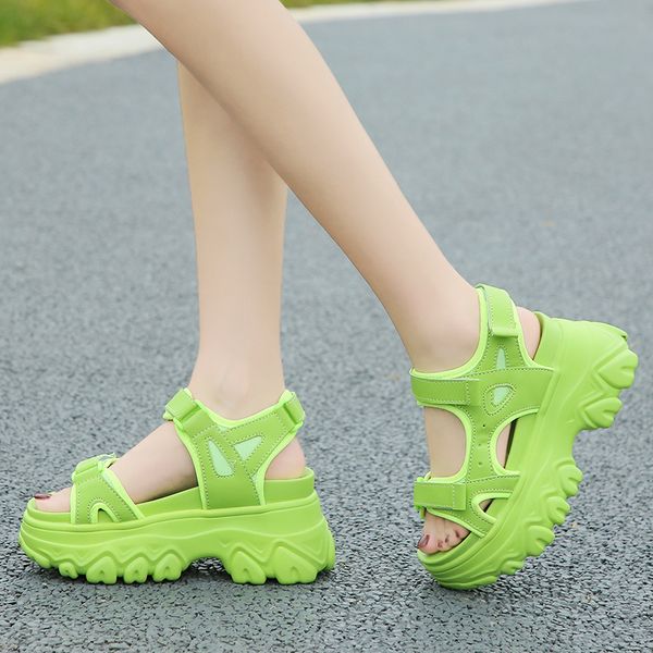 2022 new sandals women wedges platform sandal shoes fashion open thick bottom ladies shoes casual sport chunky sandalias mujer, Black
2022 new sandals women wedges platform sandal shoes fashion open thick bottom ladies shoes casual sport chunky sandalias mujer, Black