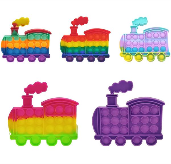 decompression toys 14*13cm size push its pops fidget train-shaped characteristic popper bubble fingertip sensory toy for children gifts
decompression toys 14*13cm size push its pops fidget train-shaped characteristic popper bubble fingertip sensory toy for children gifts