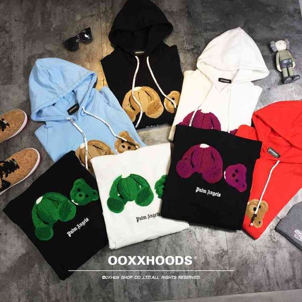 cute young plush flocked brokenhead bear thin 21 couple's men's and women's hoodie bf, Black
cute young plush flocked brokenhead bear thin 21 couple's men's and women's hoodie bf, Black