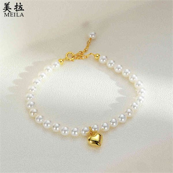 chain bracelet pearl bracelet female ins niche 925 sterling silver heart-shaped pearl bracelet for girlfriend on valentine's, Black
chain bracelet pearl bracelet female ins niche 925 sterling silver heart-shaped pearl bracelet for girlfriend on valentine's, Black