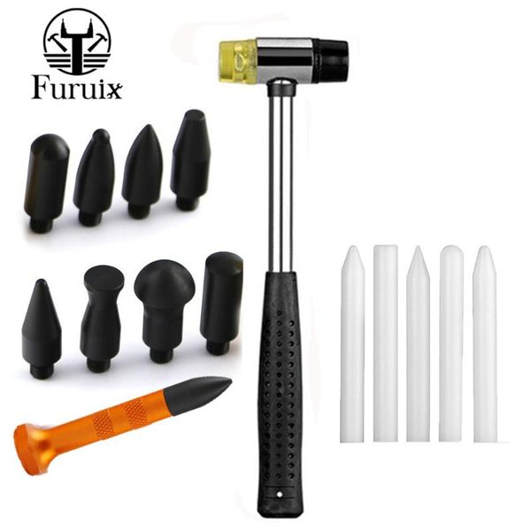 professional hand tool sets paintless dent repair hammer removal tools aluminum with 9 heads tap down set