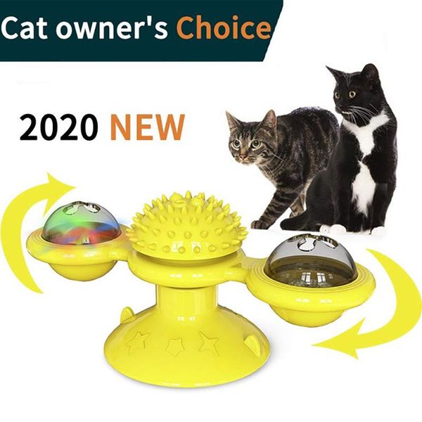 cat toys windmill toy turntable teasing interactive with catnip scratching tickle pet ball supplies
cat toys windmill toy turntable teasing interactive with catnip scratching tickle pet ball supplies