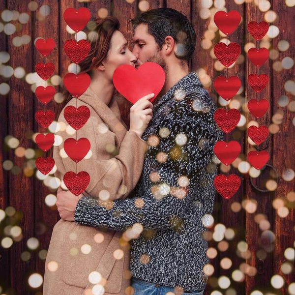 12 hearts with rope romantic wedding decoration marriage room layout diy garland creative love curtain wedding supplies
12 hearts with rope romantic wedding decoration marriage room layout diy garland creative love curtain wedding supplies