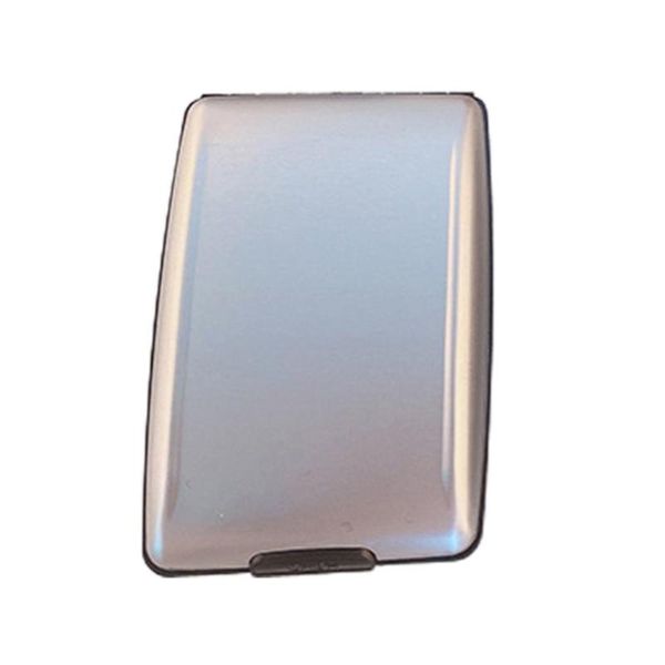 1 pc portable aluminum bank card holder blocking hard case wallet solid anti-rfid scanning protect card holder
1 pc portable aluminum bank card holder blocking hard case wallet solid anti-rfid scanning protect card holder