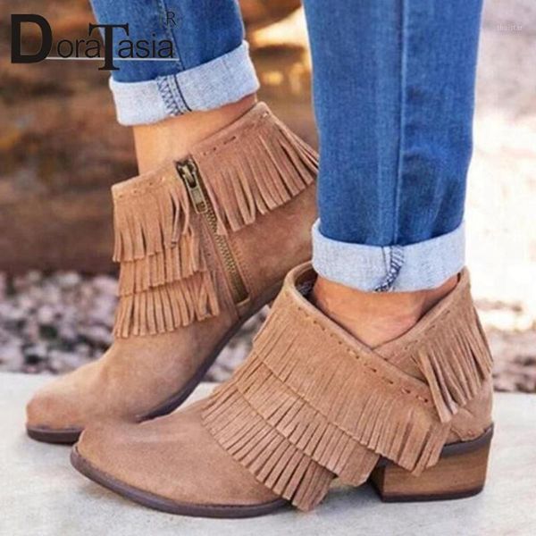 boots doratasia elegant office autumn fringe ankle low chunky heels women ins 2021 western shoes woman1, Black
boots doratasia elegant office autumn fringe ankle low chunky heels women ins 2021 western shoes woman1, Black