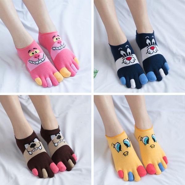 socks & hosiery 4 pairs women five finger cotton cartoon invisible lovely boat split toe, Black;white
socks & hosiery 4 pairs women five finger cotton cartoon invisible lovely boat split toe, Black;white