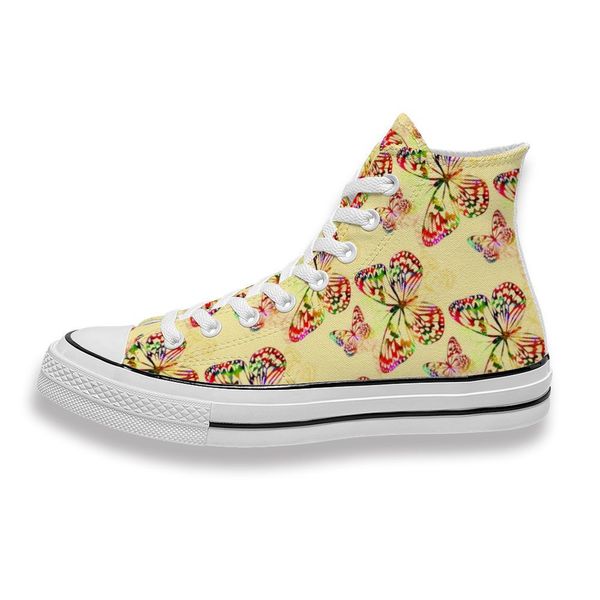 custom printed colorful butterflies in yellow background sneakers high mens womens running shoes skateboard diy trainers canvas
custom printed colorful butterflies in yellow background sneakers high mens womens running shoes skateboard diy trainers canvas