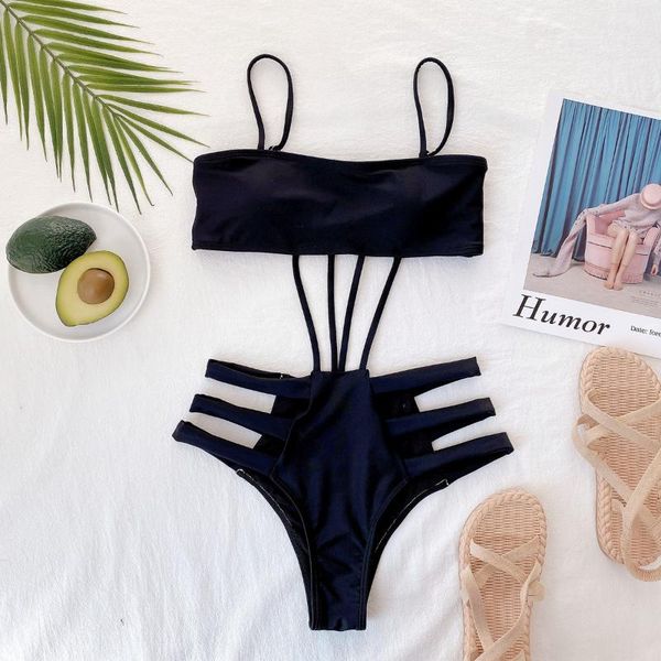one-piece suits 2021 summer fashion trend swimsuit ladies bandage bikini hollow swimwear leotard women
one-piece suits 2021 summer fashion trend swimsuit ladies bandage bikini hollow swimwear leotard women