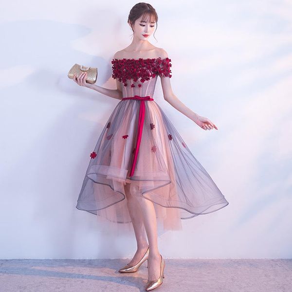 ethnic clothing exquisite flower appliques bow trim prom dresses women temperament formal party dress elegant slash neck banquet gown s-3xl, Red
ethnic clothing exquisite flower appliques bow trim prom dresses women temperament formal party dress elegant slash neck banquet gown s-3xl, Red