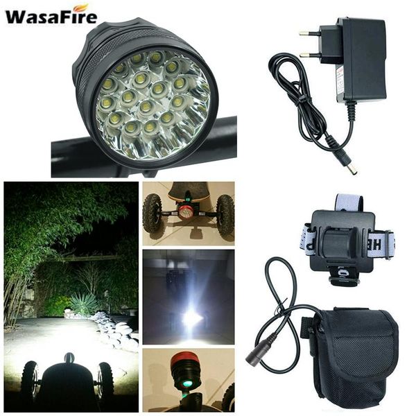 wasafire 40000 lm 16*t6 led bicycle light cycling front lamp safety led running headlight bike light luz bicicleta
wasafire 40000 lm 16*t6 led bicycle light cycling front lamp safety led running headlight bike light luz bicicleta