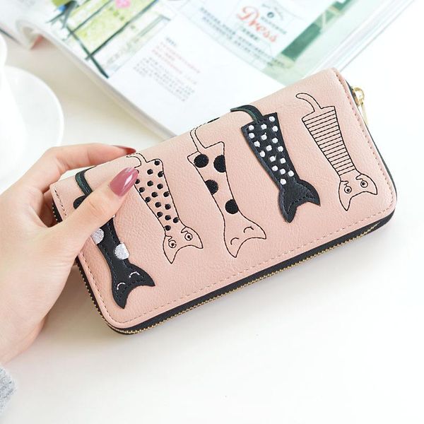 wallets 2021 style women's wallet long for women cartoon cute five cat zipper handbag, Red;black
wallets 2021 style women's wallet long for women cartoon cute five cat zipper handbag, Red;black