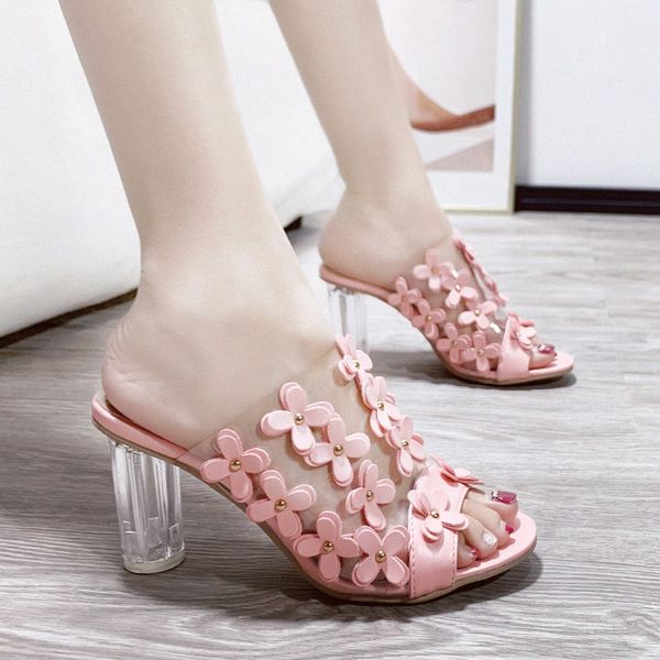 2020 new high heels slippers women shoes clear heel slippers summer flower slides sandals white pink black red m3ry#
2020 new high heels slippers women shoes clear heel slippers summer flower slides sandals white pink black red m3ry#