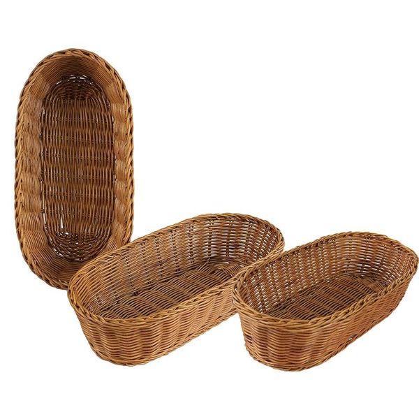 storage baskets 3 pack woven serving for bread fruit vegetables, restaurant & tabledisplay oval
storage baskets 3 pack woven serving for bread fruit vegetables, restaurant & tabledisplay oval