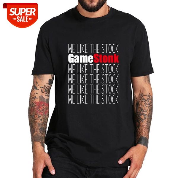 gamestonk stock market t-shirt we like the stock t shirts 100% natural cotton comfortable premium camisetas #vw1z, White;black
gamestonk stock market t-shirt we like the stock t shirts 100% natural cotton comfortable premium camisetas #vw1z, White;black