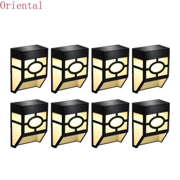 1/2/4/8pcs led solar powered lighting outdoor garden yard path wall landscape lamp black lantern led light lamps
1/2/4/8pcs led solar powered lighting outdoor garden yard path wall landscape lamp black lantern led light lamps