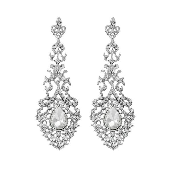 dangle & chandelier teardrop wedding earrings for brides bridesmaids crystal rhinestone cubic zirconia bridal drop woman, Silver
dangle & chandelier teardrop wedding earrings for brides bridesmaids crystal rhinestone cubic zirconia bridal drop woman, Silver