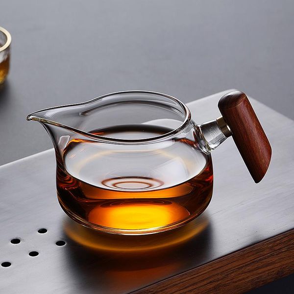 wooden handle cup teapot heat-resistant fair cup sea accessories 
wooden handle cup teapot heat-resistant fair cup sea accessories