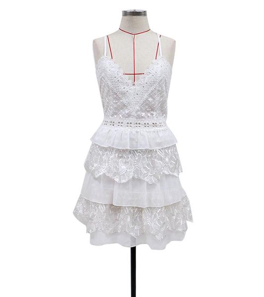 casual dresses 2021 women summer dress white lace lady backless adjustable straps cake fashion v neck mini party club, Black;gray
casual dresses 2021 women summer dress white lace lady backless adjustable straps cake fashion v neck mini party club, Black;gray
