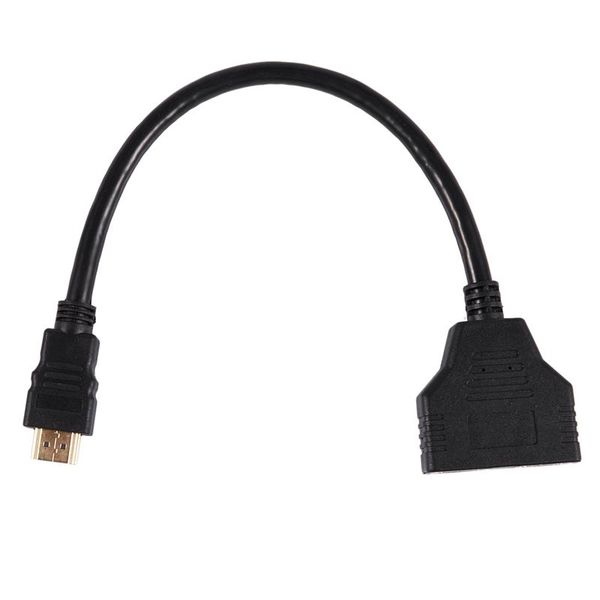 audio cables & connectors 1 to 2 dual adapter signal carrier converter cable for video tv hdtv (black)
audio cables & connectors 1 to 2 dual adapter signal carrier converter cable for video tv hdtv (black)