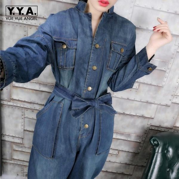 women's jeans vintage women boyfriend loose fit casual one piece female belt sashes denim jumpsuits european overalls big pockets blue
women's jeans vintage women boyfriend loose fit casual one piece female belt sashes denim jumpsuits european overalls big pockets blue