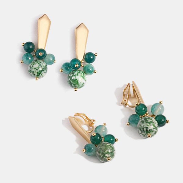 clip-on & screw back fashion jewelry for girl lady women clip earrings no hole crystal clips earring geometric blue beads eardrop, Silver
clip-on & screw back fashion jewelry for girl lady women clip earrings no hole crystal clips earring geometric blue beads eardrop, Silver