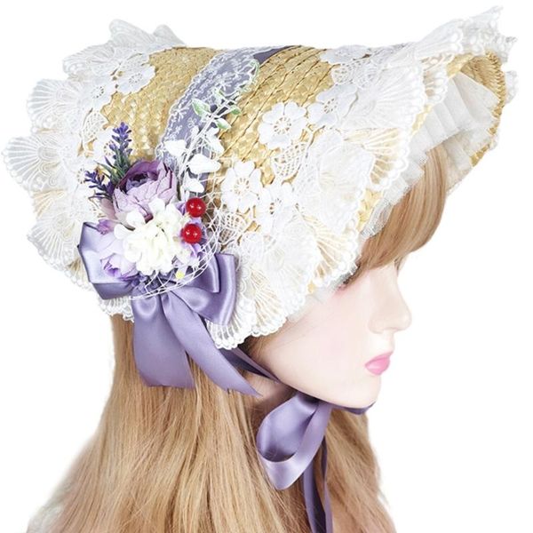 other event & party supplies u90e handmade lolita pastoral bonnet straw hat sweet ruffled lace trimming ribbon elegant tea floral cosplay su
other event & party supplies u90e handmade lolita pastoral bonnet straw hat sweet ruffled lace trimming ribbon elegant tea floral cosplay su