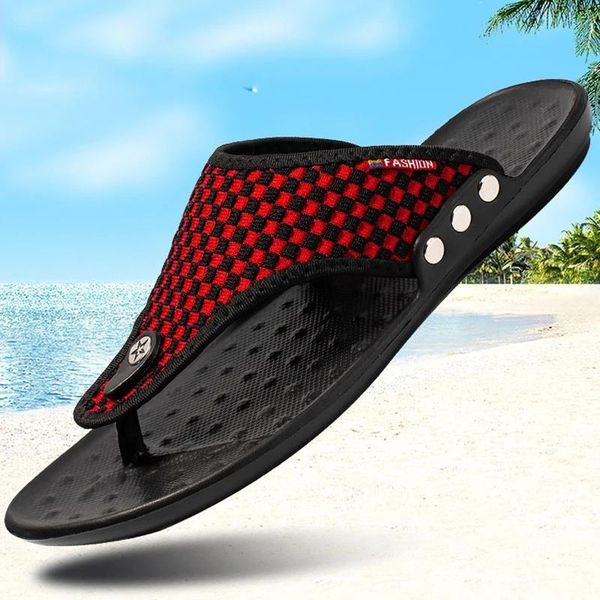 slippers men flip flops summer breathable sandals shoes for non-slip rubber soles fashion outdoor casual, Black
slippers men flip flops summer breathable sandals shoes for non-slip rubber soles fashion outdoor casual, Black