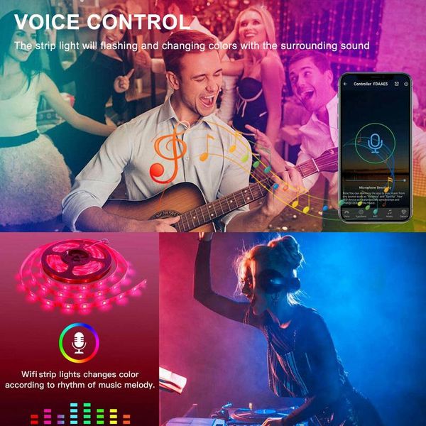 smart pixel led light controller, rgb led strip lights works with alexa wifi for strip support driver ic (dc 5-24v)
smart pixel led light controller, rgb led strip lights works with alexa wifi for strip support driver ic (dc 5-24v)