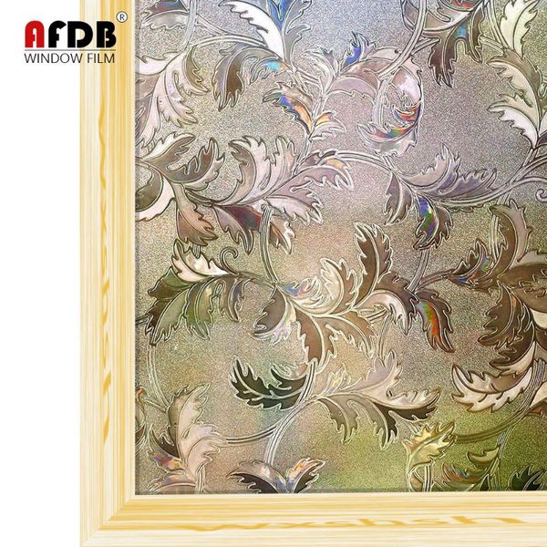 window stickers 2/3/5 meter frosted stained film non-adhesive decorative leaf static cling privacy glass for home, brown
window stickers 2/3/5 meter frosted stained film non-adhesive decorative leaf static cling privacy glass for home, brown