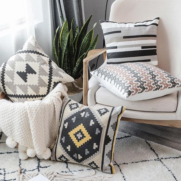 cushion/decorative pillow embroidered cushion cover grey pillowcase canvas cotton square embroidery 45x45cm home decor living room bed
cushion/decorative pillow embroidered cushion cover grey pillowcase canvas cotton square embroidery 45x45cm home decor living room bed