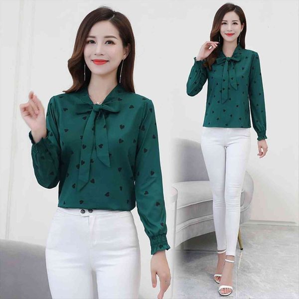 chiffon long sleeve spring women blouses clothes blusas ropa de mujer, White 
chiffon long sleeve spring women blouses clothes blusas ropa de mujer, White