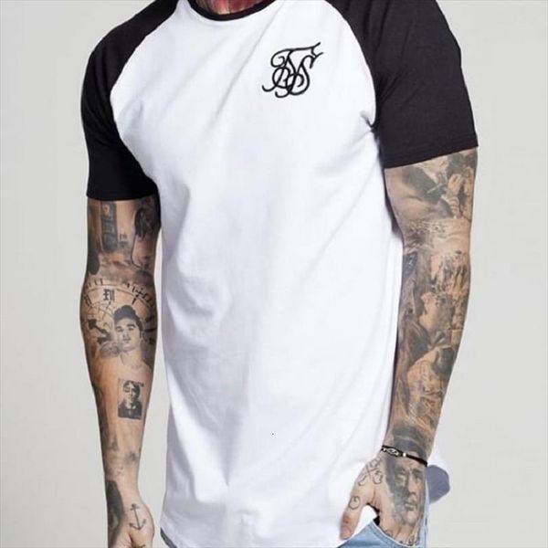 sik silk short sleeve casual men t shirts fashion hiphop streetwear tee, White;black
sik silk short sleeve casual men t shirts fashion hiphop streetwear tee, White;black
