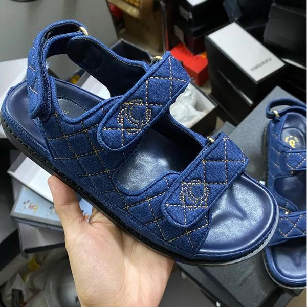 slippers small blue denim thick shoes casual sports sandals versatile flat bottomed beach roman women's, Black
slippers small blue denim thick shoes casual sports sandals versatile flat bottomed beach roman women's, Black
