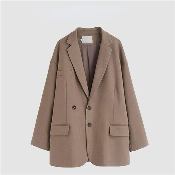 women's suits & blazers vintage women autumn 2021 solid long-sleeved pocket button elegant office lady outwear coats, White;black
women's suits & blazers vintage women autumn 2021 solid long-sleeved pocket button elegant office lady outwear coats, White;black