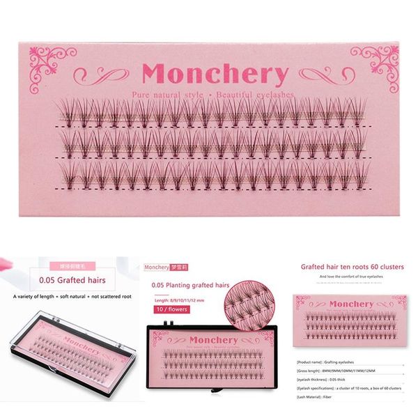 false eyelashes monsheery 10 pieces of 0.05mm ultra-thin 8mm/9mm/10mm/11mm/12mm grafted long mink
false eyelashes monsheery 10 pieces of 0.05mm ultra-thin 8mm/9mm/10mm/11mm/12mm grafted long mink