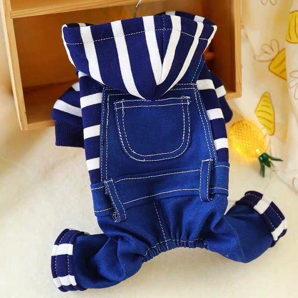 dog apparel denim blue hoodie with pants overall four legs pet jumpsuit outfit autumn winter clothing stock shop
dog apparel denim blue hoodie with pants overall four legs pet jumpsuit outfit autumn winter clothing stock shop