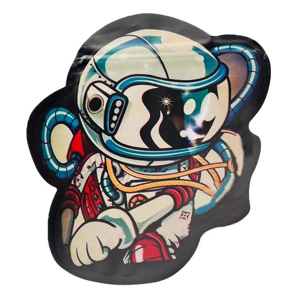 irregular shaped 3.5g empty mylar bags matte die cut plastic edibles packaging bag with zip smell proof astronaut shape
irregular shaped 3.5g empty mylar bags matte die cut plastic edibles packaging bag with zip smell proof astronaut shape