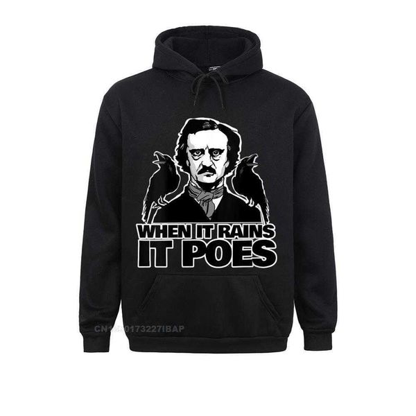 women's hoodie, round neck, fun, edgar allen poe, street, fashion, geek, Black
women's hoodie, round neck, fun, edgar allen poe, street, fashion, geek, Black