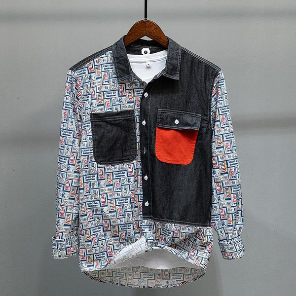 men's casual shirts 100% cotton spring arrival long sleeve patchwork mens shirt comfortable men brand clothes chemise camisa, White;black
men's casual shirts 100% cotton spring arrival long sleeve patchwork mens shirt comfortable men brand clothes chemise camisa, White;black