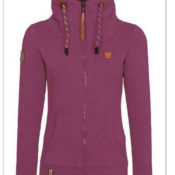 fashion hoodies solid color zipper hooded women's sweater coat in autumn and winter of 2021, Black
fashion hoodies solid color zipper hooded women's sweater coat in autumn and winter of 2021, Black