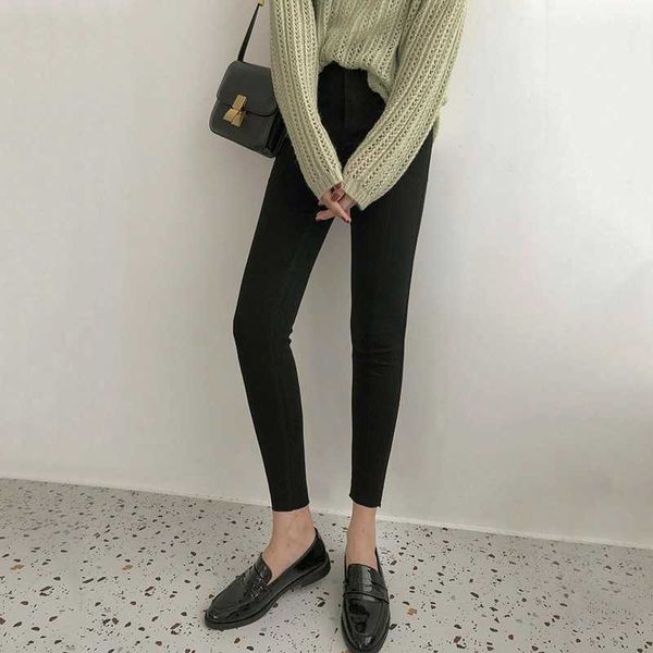 black elastic jeans leggings women spring/summer thin high-waisted casual denim pants 210607, Blue
black elastic jeans leggings women spring/summer thin high-waisted casual denim pants 210607, Blue