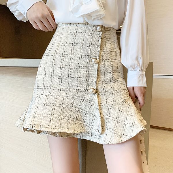 2021 new vintage plaid womens skirts autumn pencil long female warm thick mujer women winter high waist skirt girls midi pleated 7r5k, Black
2021 new vintage plaid womens skirts autumn pencil long female warm thick mujer women winter high waist skirt girls midi pleated 7r5k, Black