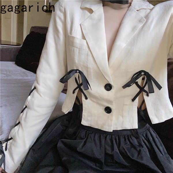 women's suits & blazers gagarich women 2021 spring autumn korean chic elegant sweet temperament girls bowknot-tied design short suit ja, White;black
women's suits & blazers gagarich women 2021 spring autumn korean chic elegant sweet temperament girls bowknot-tied design short suit ja, White;black