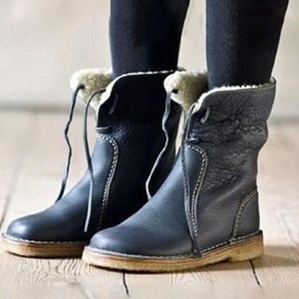 boots snow women winter middle solid tied plush warm shoes plus size 43 easy wear girl flat, Black
boots snow women winter middle solid tied plush warm shoes plus size 43 easy wear girl flat, Black