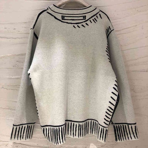 women's sweaters chicever casual loose for women print v neck long sleeve plus size elegant cardigans female fashion clothing style plo, White;black
women's sweaters chicever casual loose for women print v neck long sleeve plus size elegant cardigans female fashion clothing style plo, White;black